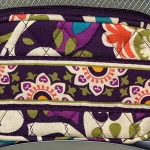 Vera Bradley Plum crazy Wristlet